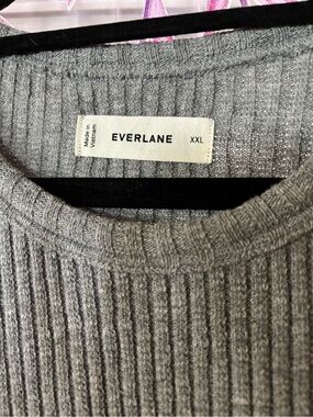 Everlane Men's Ribbed Crewneck Sweater - Gray